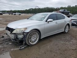 Salvage cars for sale from Copart Greenwell Springs, LA: 2010 Lexus LS 460