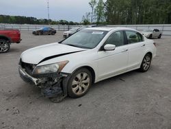 Salvage cars for sale from Copart Dunn, NC: 2008 Honda Accord EX