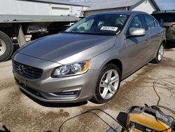 Salvage cars for sale at Pekin, IL auction: 2015 Volvo S60 Premier