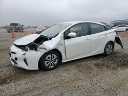 Salvage cars for sale from Copart San Diego, CA: 2016 Toyota Prius