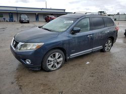 Salvage cars for sale from Copart Harleyville, SC: 2014 Nissan Pathfinder SV Hybrid