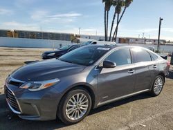 Toyota Avalon Hybrid salvage cars for sale: 2016 Toyota Avalon Hybrid