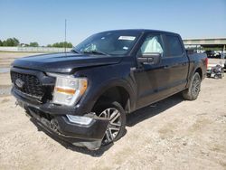 Salvage cars for sale at Houston, TX auction: 2021 Ford F150 Supercrew