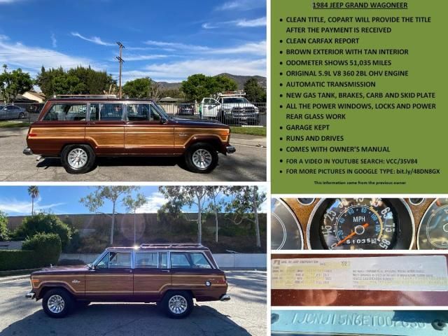 1984 Jeep Grand Wagoneer