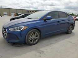 Salvage cars for sale from Copart Wilmer, TX: 2018 Hyundai Elantra SEL