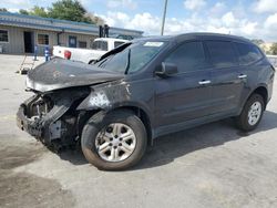 Salvage cars for sale at Orlando, FL auction: 2016 Chevrolet Traverse LS