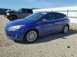 Salvage cars for sale at Anderson, CA auction: 2012 Ford Focus Titanium