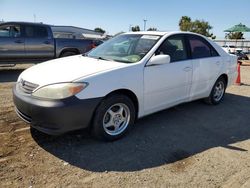 Salvage cars for sale from Copart San Diego, CA: 2002 Toyota Camry LE