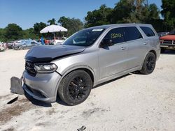 Salvage cars for sale at Ocala, FL auction: 2014 Dodge Durango SXT