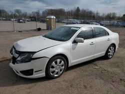 Salvage cars for sale at Chalfont, PA auction: 2011 Ford Fusion SE