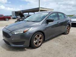 Salvage cars for sale at West Palm Beach, FL auction: 2018 Ford Focus SE