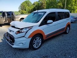 Salvage trucks for sale at Concord, NC auction: 2017 Ford Transit Connect Titanium
