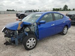Salvage cars for sale at Houston, TX auction: 2016 Nissan Versa S