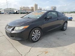 Honda Civic LX salvage cars for sale: 2012 Honda Civic LX