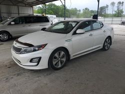 Salvage cars for sale from Copart Cartersville, GA: 2014 KIA Optima Hybrid