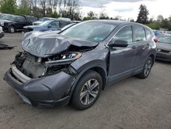Salvage cars for sale from Copart Portland, OR: 2017 Honda CR-V LX