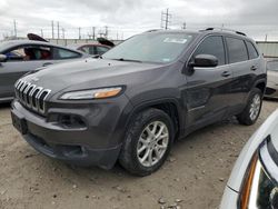 Salvage cars for sale at Haslet, TX auction: 2017 Jeep Cherokee Latitude