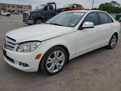 Salvage cars for sale at Wilmer, TX auction: 2008 Mercedes-Benz C300