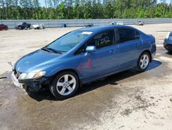 Honda salvage cars for sale: 2009 Honda Civic LX-S