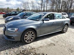 Salvage cars for sale at Candia, NH auction: 2014 Audi A4 Premium Plus