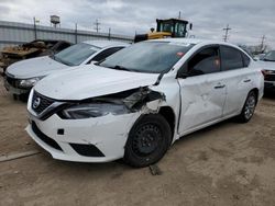 Salvage cars for sale at Chicago Heights, IL auction: 2017 Nissan Sentra S