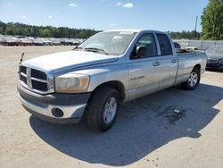 Salvage cars for sale at Harleyville, SC auction: 2006 Dodge RAM 1500 ST