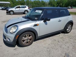 Salvage cars for sale from Copart Charles City, VA: 2011 Mini Cooper