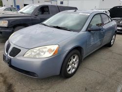 Salvage cars for sale from Copart Vallejo, CA: 2008 Pontiac G6 Value Leader