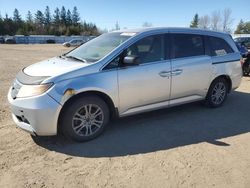 Salvage cars for sale from Copart Bowmanville, ON: 2011 Honda Odyssey EX