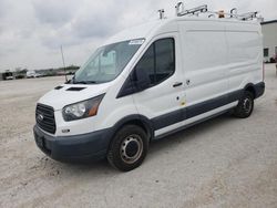 Salvage cars for sale at Kansas City, KS auction: 2016 Ford Transit T-150