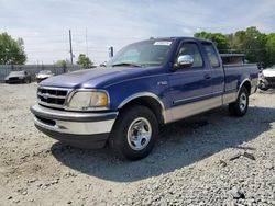 Salvage trucks for sale at Mebane, NC auction: 1997 Ford F150