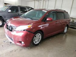 Toyota Sienna XLE salvage cars for sale: 2015 Toyota Sienna XLE