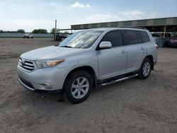Salvage cars for sale from Copart Houston, TX: 2013 Toyota Highlander Base