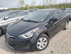 Salvage cars for sale at Bridgeton, MO auction: 2016 Hyundai Elantra SE