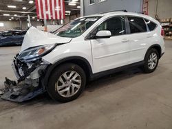 Salvage cars for sale from Copart Blaine, MN: 2016 Honda CR-V EXL