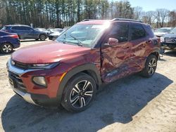 Salvage cars for sale at North Billerica, MA auction: 2023 Chevrolet Trailblazer LT