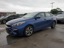 Salvage cars for sale from Copart Wilmer, TX: 2021 KIA Forte FE