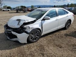 Salvage cars for sale at San Martin, CA auction: 2015 Toyota Camry LE