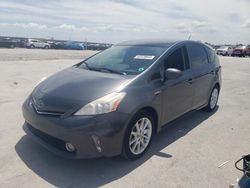 Salvage cars for sale from Copart New Orleans, LA: 2012 Toyota Prius V