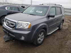 Salvage cars for sale from Copart Elgin, IL: 2009 Honda Pilot EXL