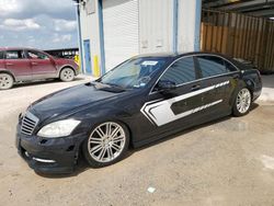 Salvage cars for sale at Houston, TX auction: 2012 Mercedes-Benz S 550 4matic