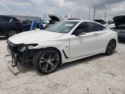 Vehiculos salvage en venta de Copart Haslet, TX: 2017 Infiniti Q60 Premium