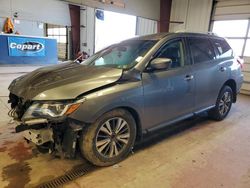 Salvage cars for sale at Angola, NY auction: 2017 Nissan Pathfinder S