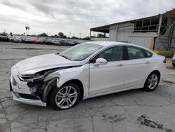 Salvage cars for sale at Corpus Christi, TX auction: 2018 Ford Fusion SE