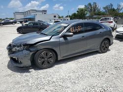 Vehiculos salvage en venta de Copart Opa Locka, FL: 2018 Honda Civic EX