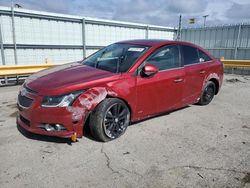 Salvage cars for sale at Dyer, IN auction: 2014 Chevrolet Cruze LTZ