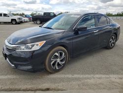 Salvage cars for sale from Copart Fresno, CA: 2017 Honda Accord LX