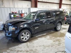 Ford Expedition el Limited salvage cars for sale: 2008 Ford Expedition EL Limited