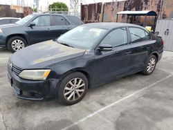 Salvage cars for sale at Wilmington, CA auction: 2012 Volkswagen Jetta SE