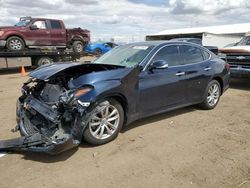 Salvage cars for sale at Brighton, CO auction: 2018 Infiniti Q70 3.7 Luxe